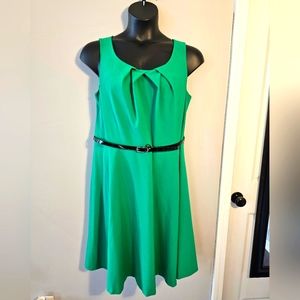 Alyx Green A-Line Dress
